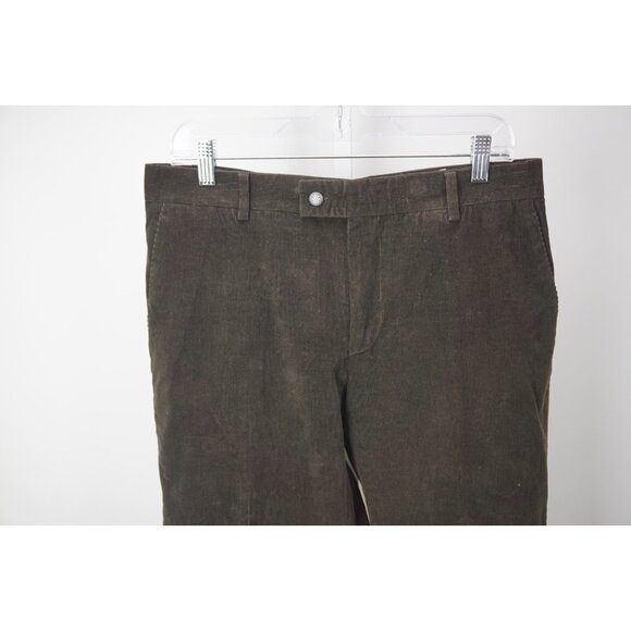 John Varvatos Brown Corduroy Mens Cotton Pants Sz 48 Brand New